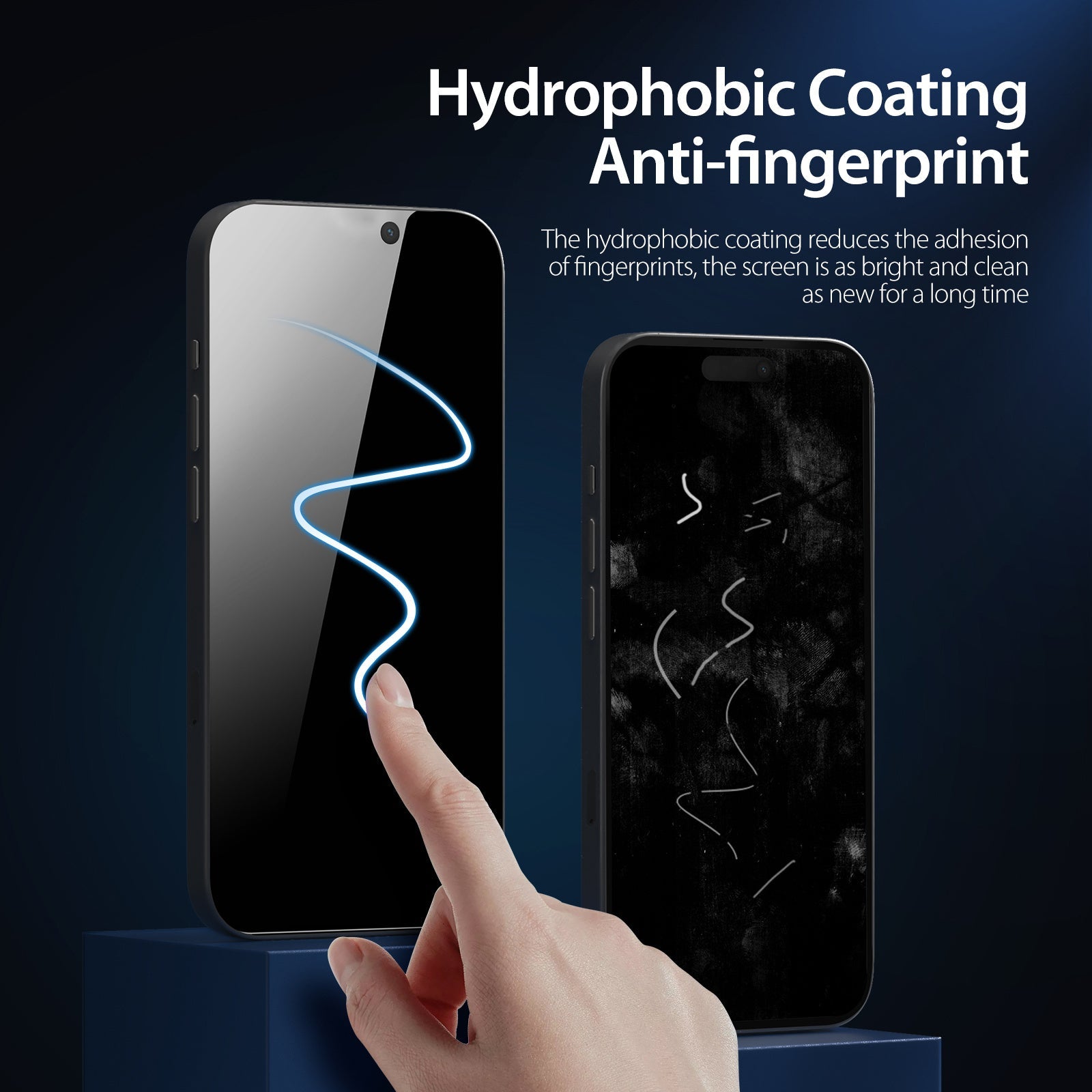 iPhone 13 Anti Spy Privacy Tempered Glass Screen Protector