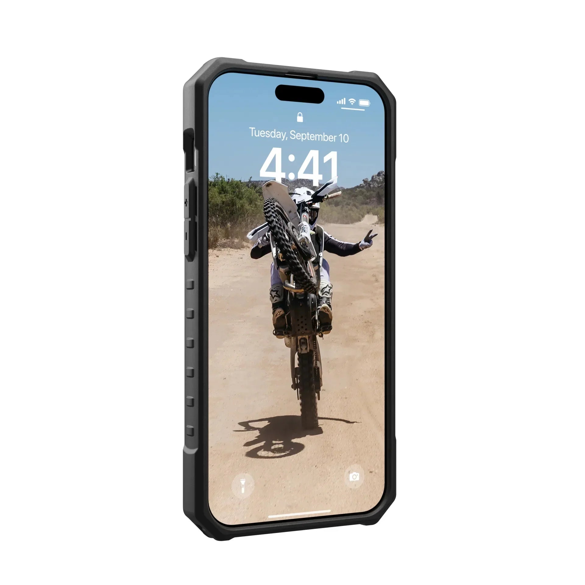 iPhone 15 Plus Pathfinder Series Rugged Magsafe Matte Case - ICE