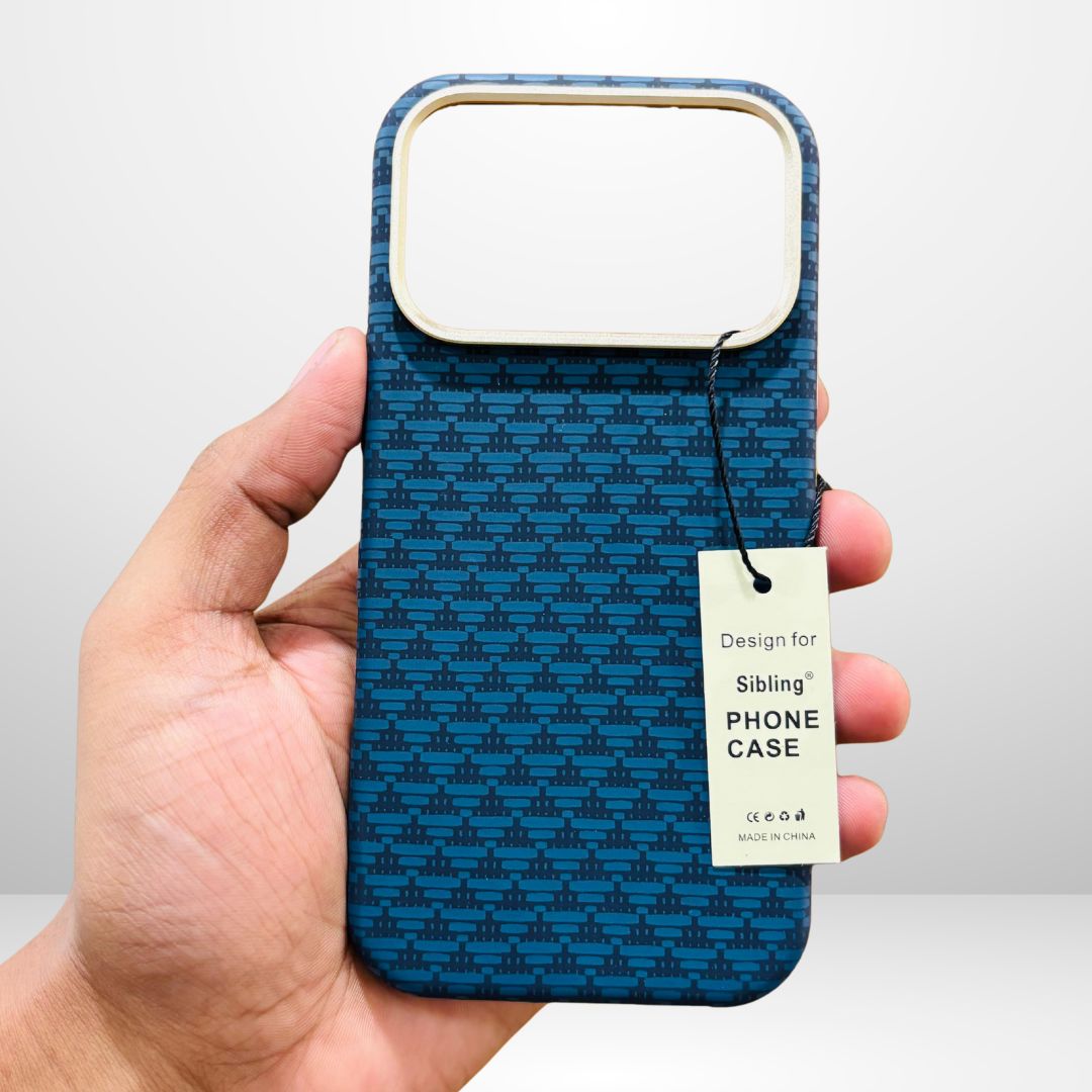 SIBLING Carbon Case with Metal Camera Ring for iPhone 17 Series