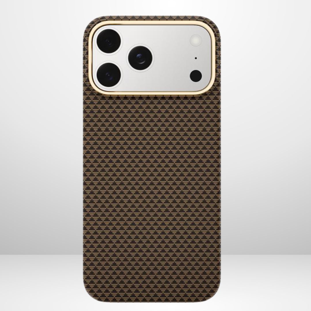 SIBLING Carbon Case with Metal Camera Ring for iPhone 17 Series