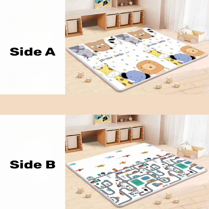Two Side Printed Kids Room Water and Stain Resistant Carpet