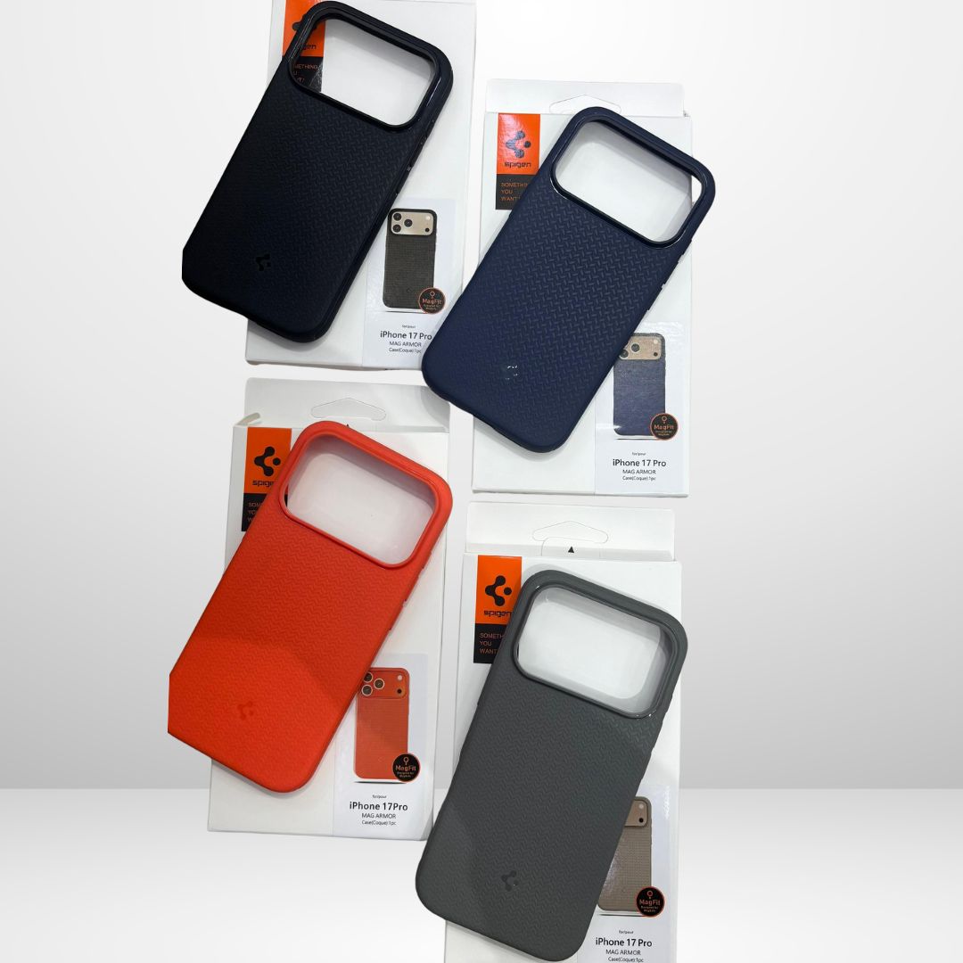 Silicone MagSafe Armor Case for iPhone 17 Series