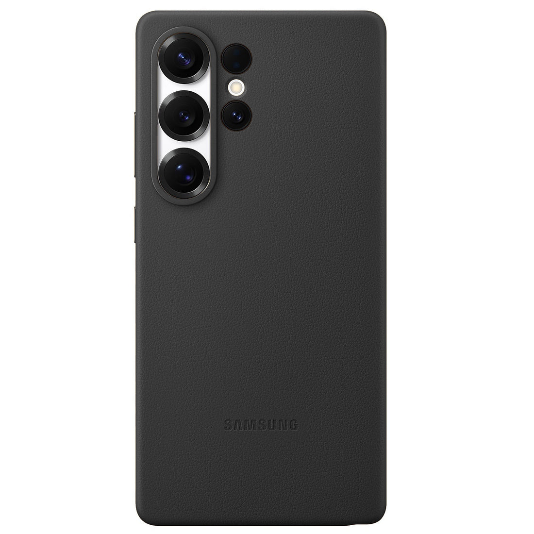 Samsung Galaxy S25 Ultra Leather Case, Kindsuit Leather Back Cover - Black