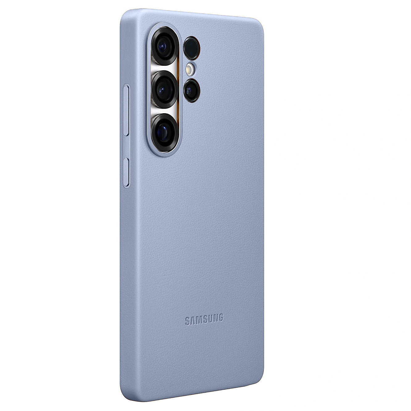 Samsung Galaxy S25 Ultra Leather Case, Kindsuit Leather Back Cover - Sky Blue