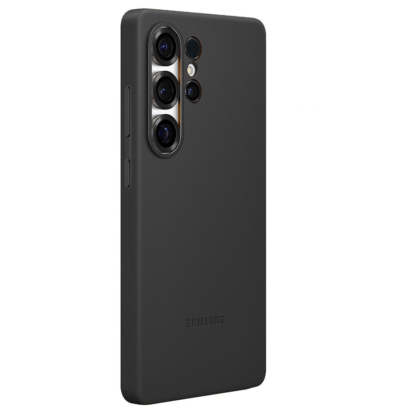 Samsung Galaxy S25 Ultra Leather Case, Kindsuit Leather Back Cover - Black