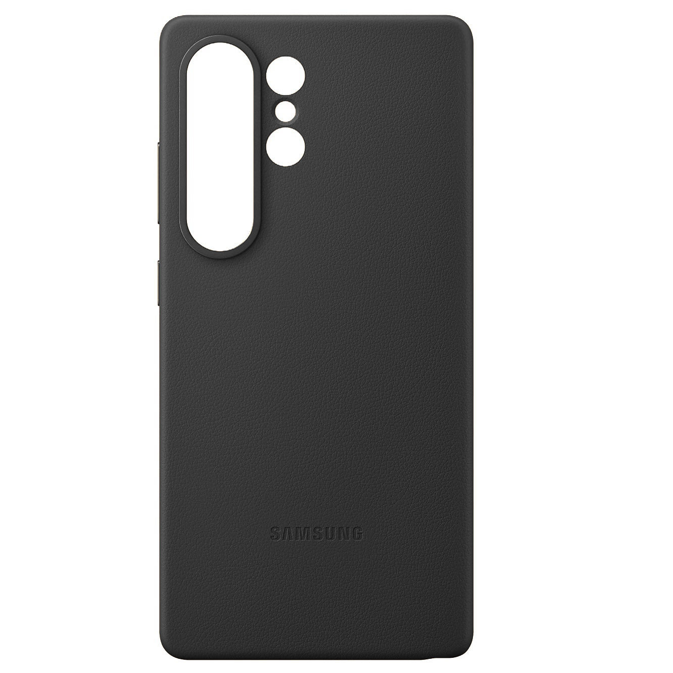 Samsung Galaxy S25 Ultra Leather Case, Kindsuit Leather Back Cover - Black