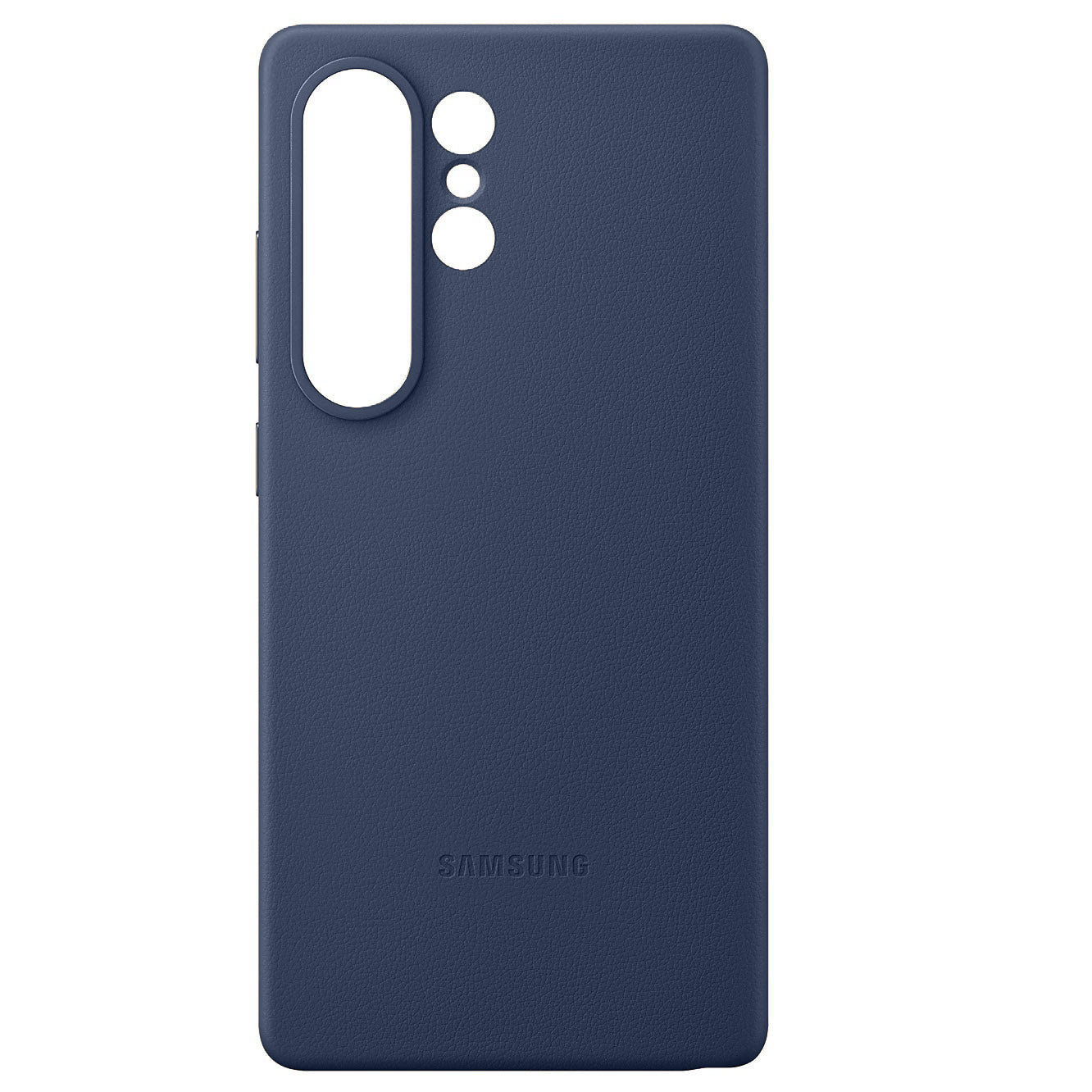 Samsung Galaxy S26 Ultra Leather Back Cover Case - Blue