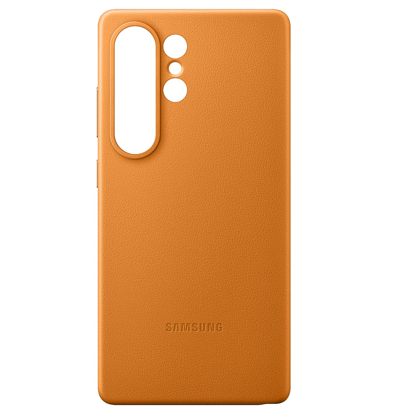 Samsung Galaxy S25 Ultra Leather Case, Kindsuit Leather Back Cover - Tan Brown