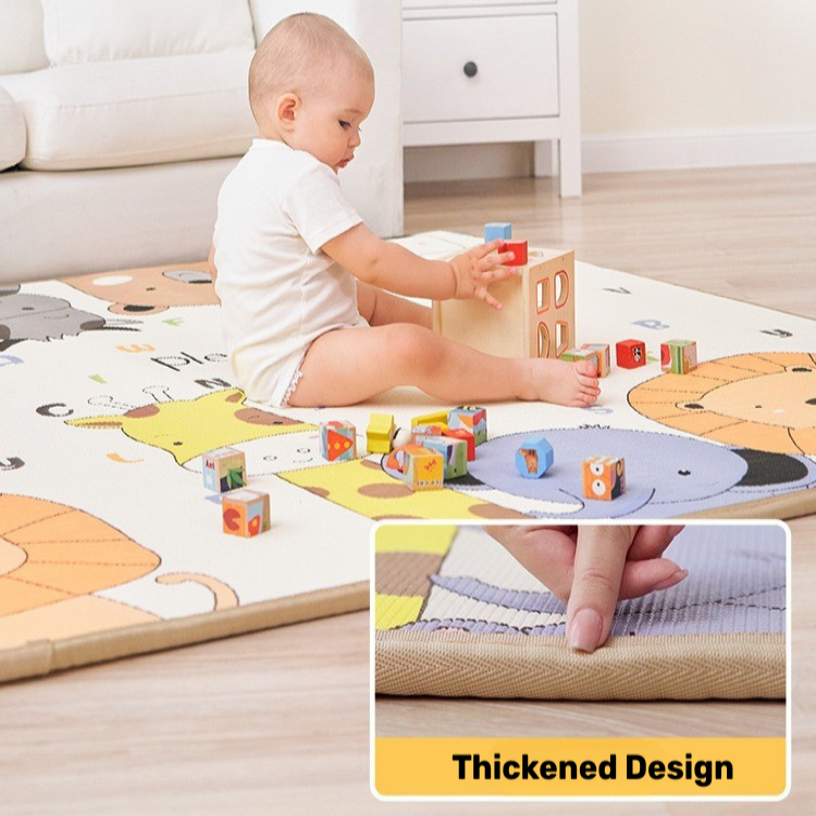 Two Side Printed Kids Room Water and Stain Resistant Carpet