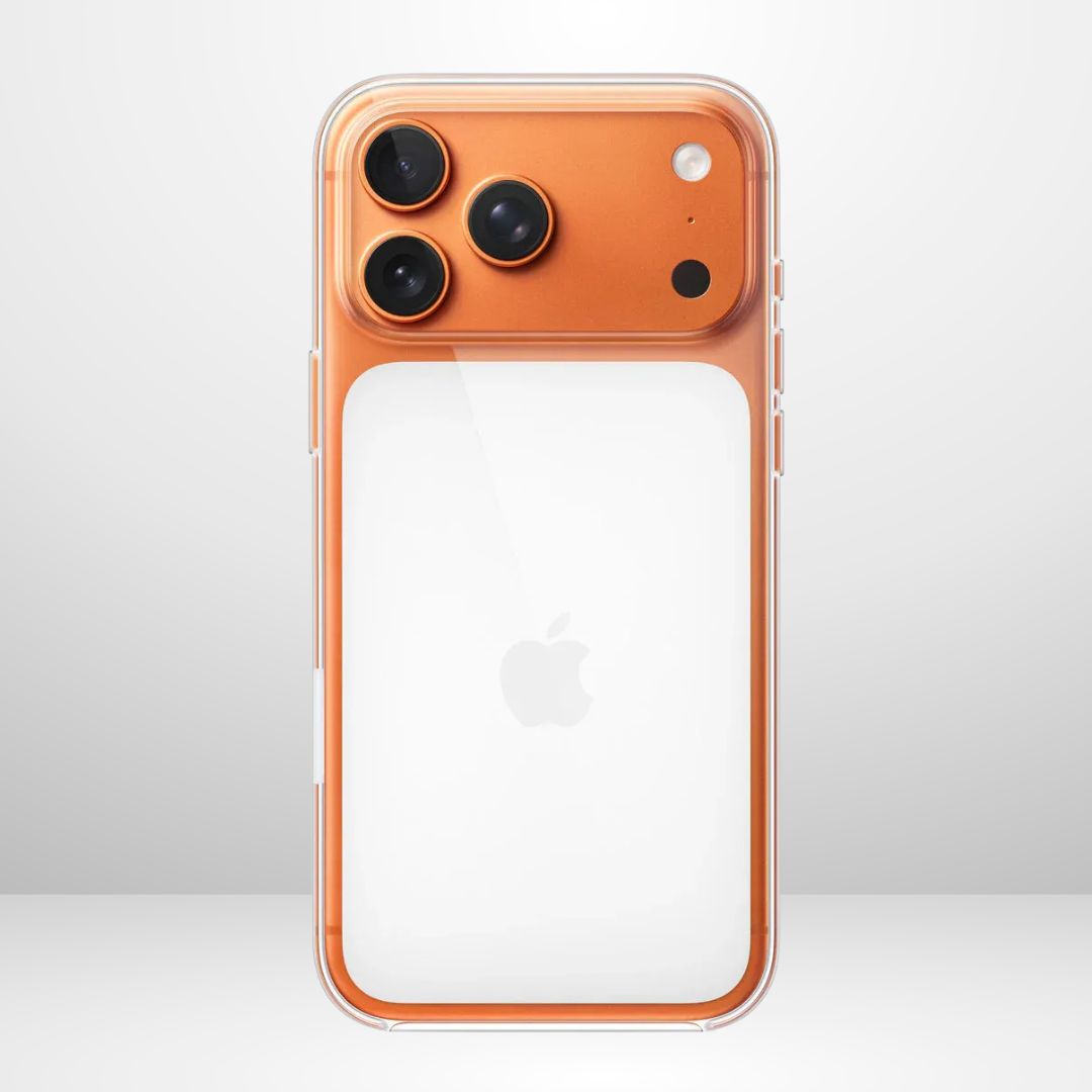 Transparent Hard PC MagSafe Case with Camera Button for iPhone 17 Pro/Pro Max