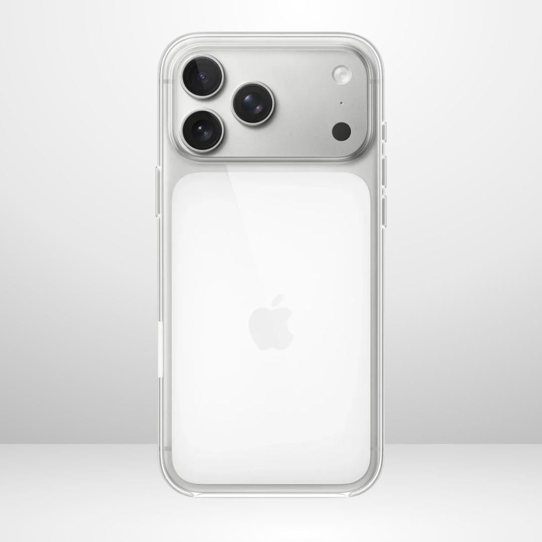 Transparent Hard PC MagSafe Case with Camera Button for iPhone 17 Pro/Pro Max