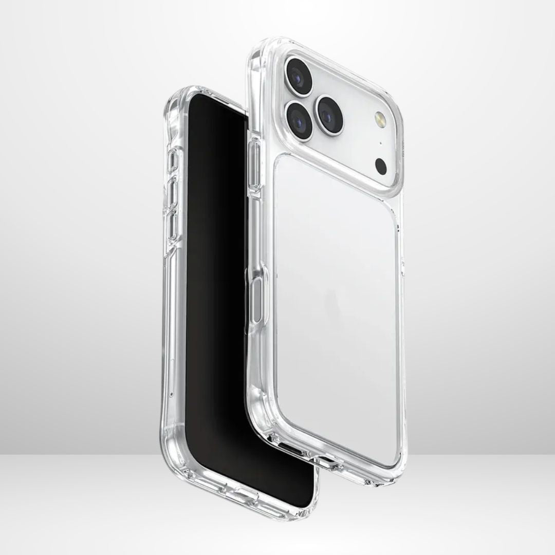 Transparent Hard PC MagSafe Case with Camera Button for iPhone 17 Pro/Pro Max