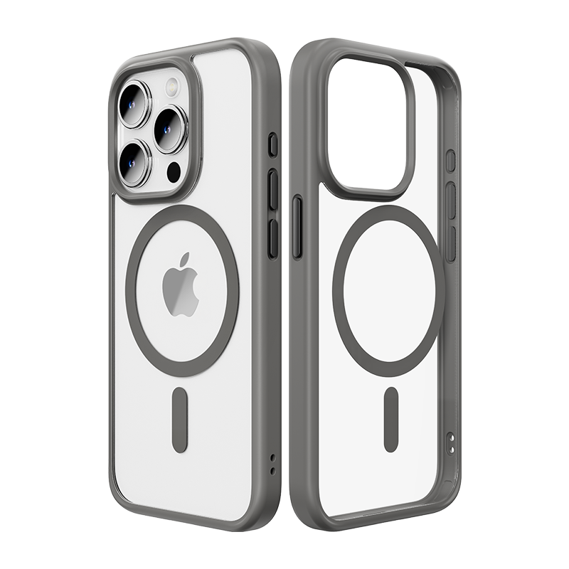 iPhone 15 Pro Max Ultra Hybrid Drop Proof Sleek Clear Case - Natural Titanium