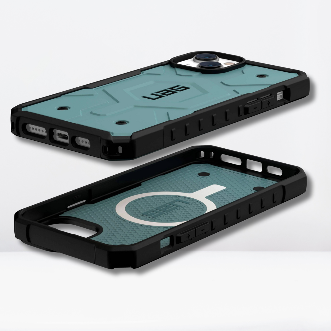 UAG Pathfinder with MagSafe Rugged Protection Case for iPhone 15pro/pro max(Sierra Sky Blue)