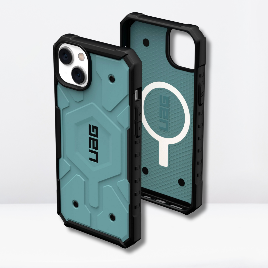 UAG Pathfinder with MagSafe Rugged Protection Case for iPhone 15pro/pro max(Sierra Sky Blue)