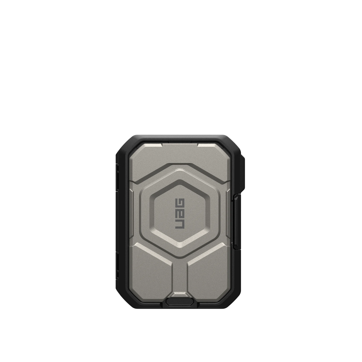 UAG Magnetic Wallet with Stand in Black/Titanium, view 3