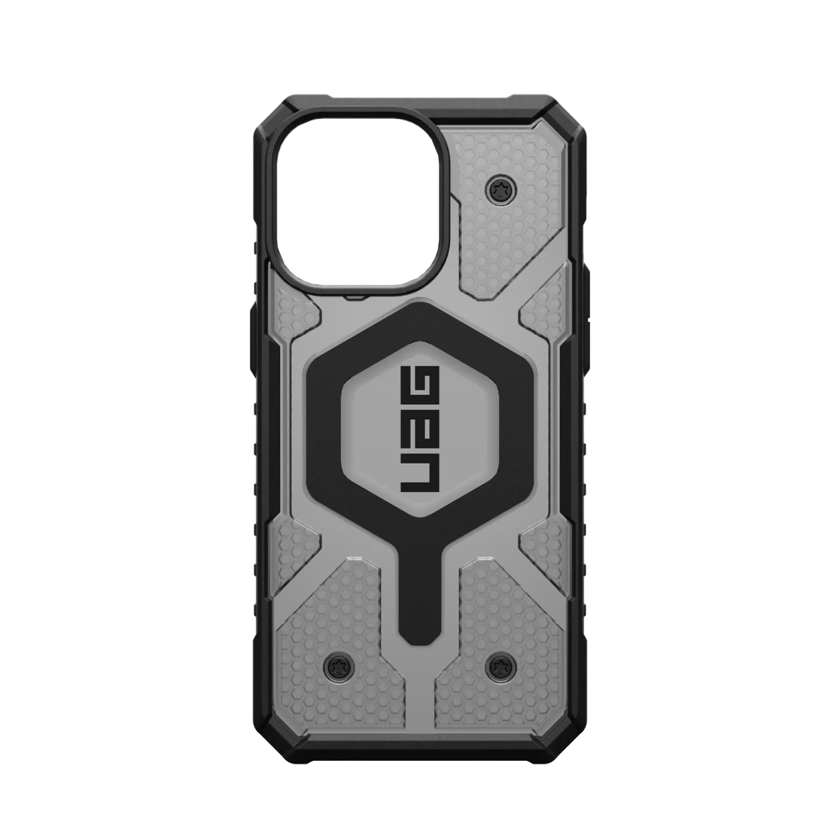 TPU+PC iPhone 16 Pro Case, Clear Compatible - Ash, image 4 – CaseCart