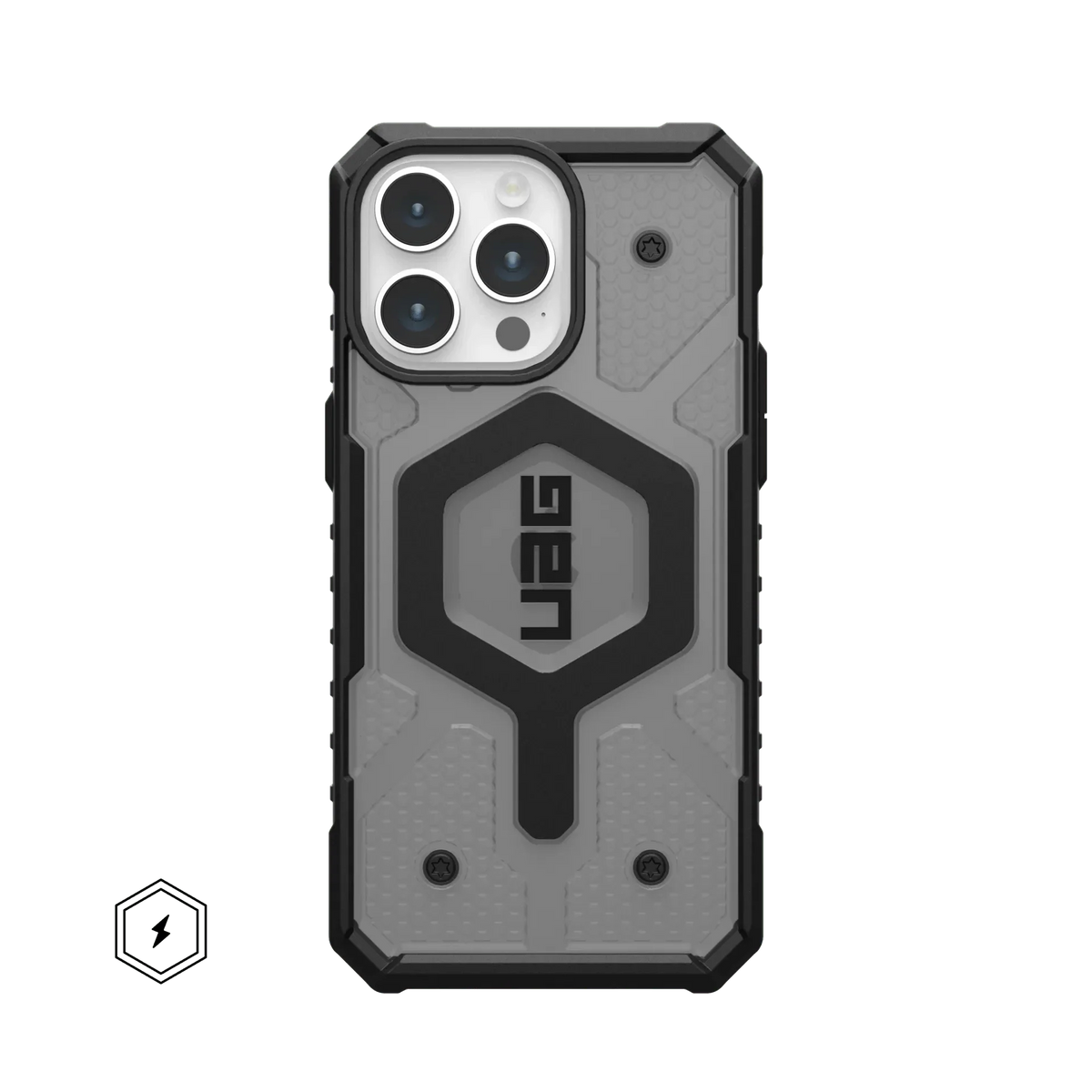 TPU+PC iPhone 16 Pro Case, Clear Compatible - Ash – CaseCart