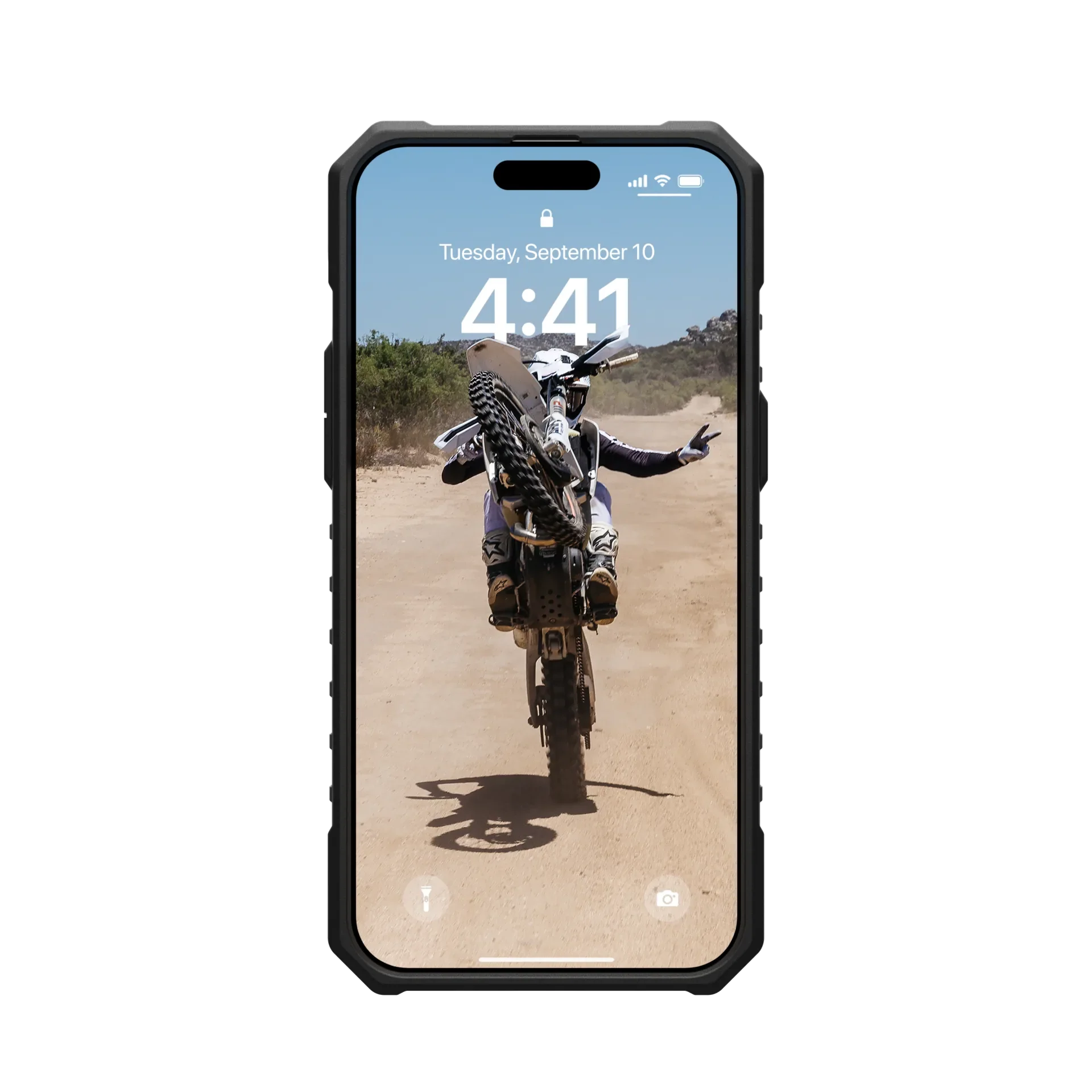 Urban Armor Gear TPU+PC iPhone 16 Plus UAG Case, Pathfinder Clear Compatible, Slim Fit Rugged Protective Case/Cover Designed For iPhone 16 Plus (Military Drop Tested) - White