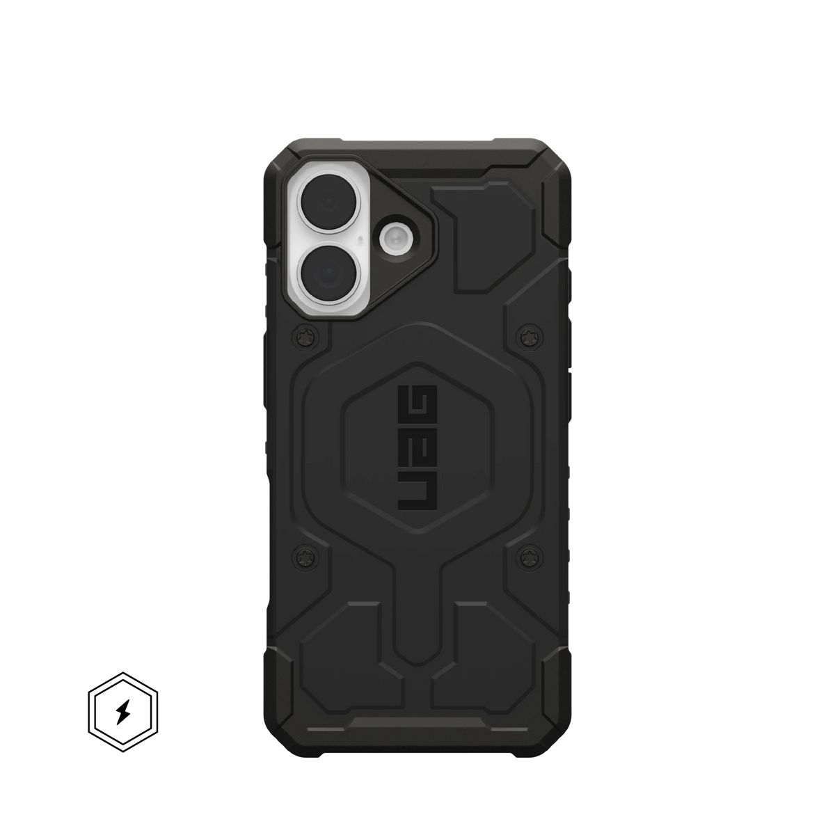 UAG Pathfinder MagSafe Case in Black/Black, view 1