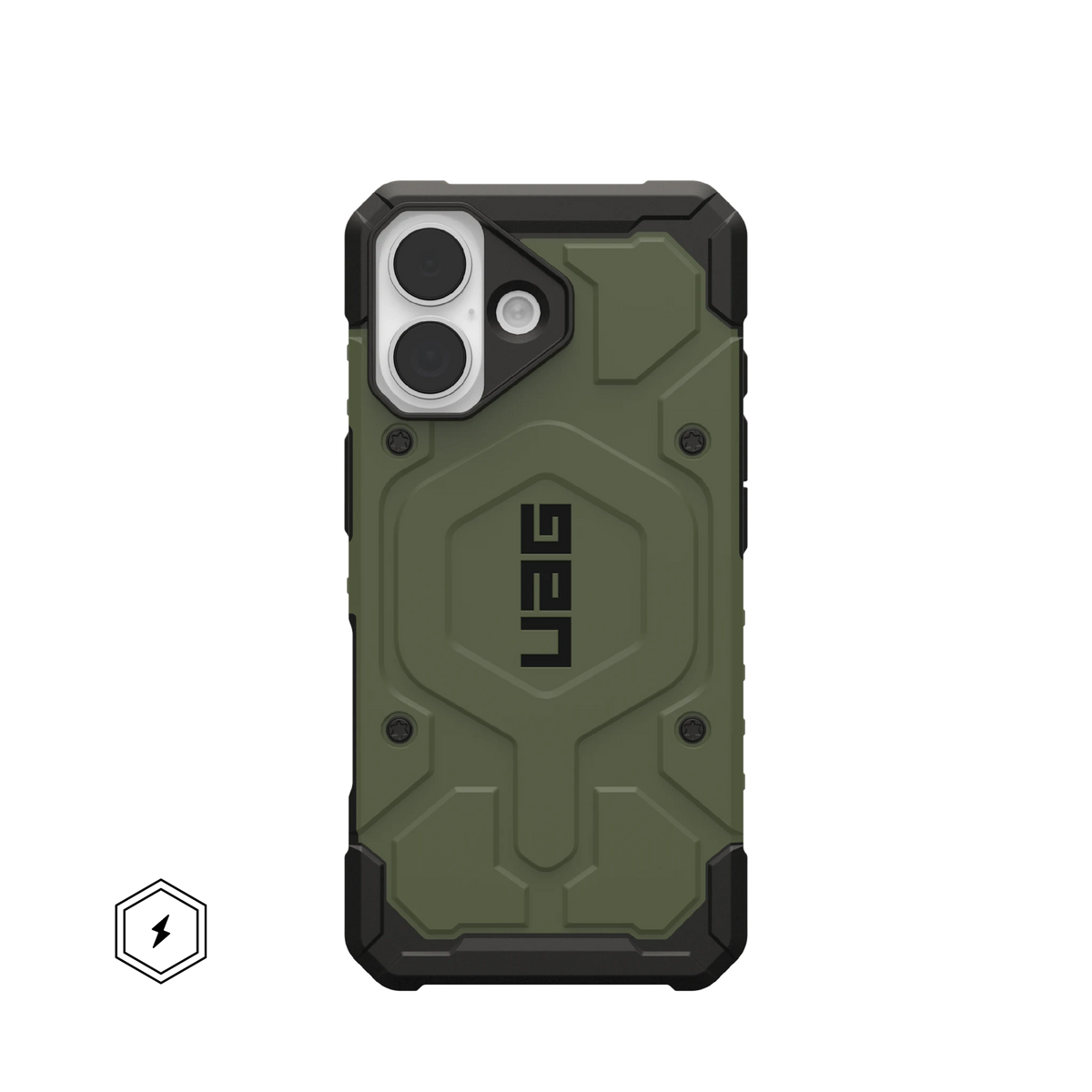 UAG Pathfinder MagSafe Case in Army Green, view 1