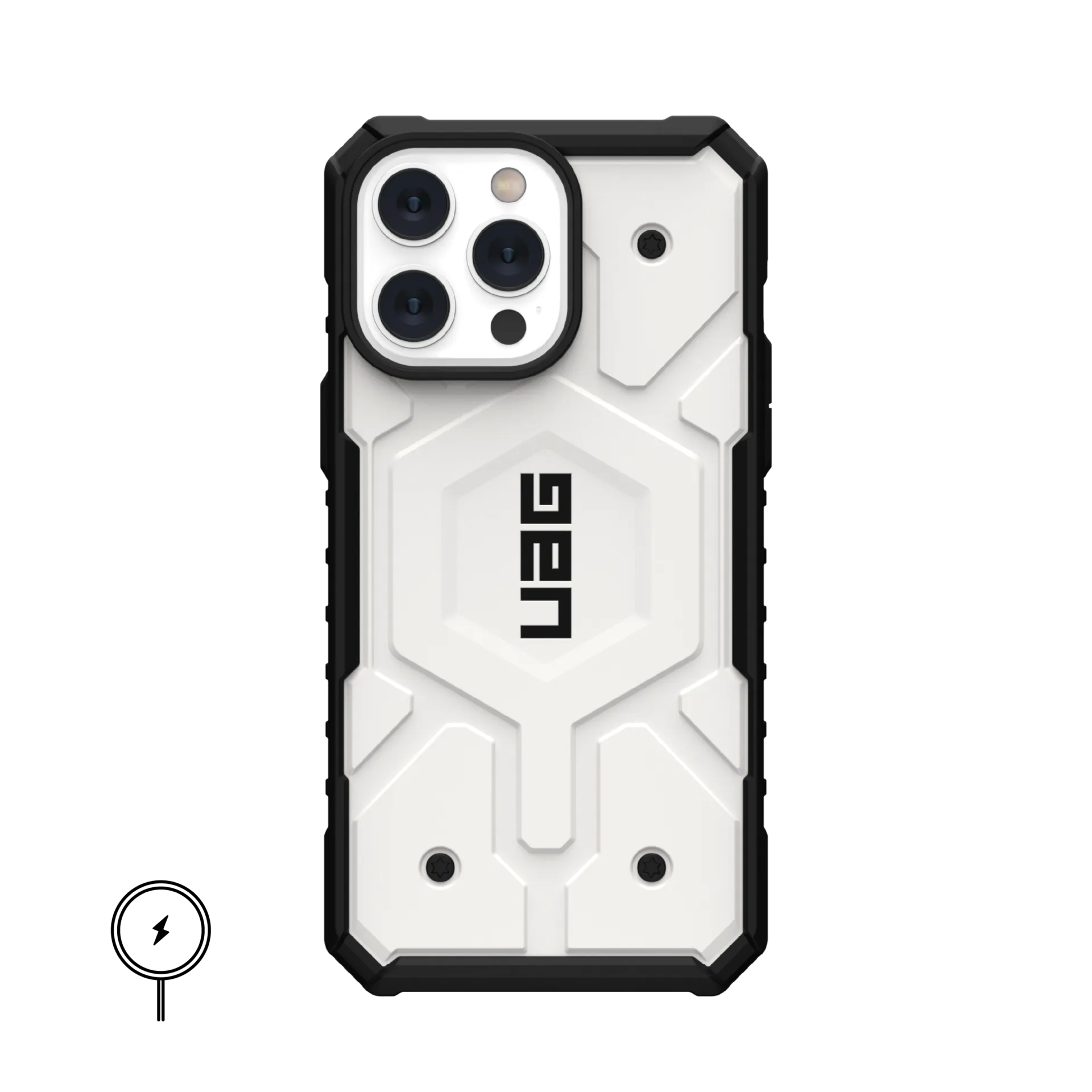 iPhone 15 Pro  UAG Pathfinder Rugged Case With Magsafe - White