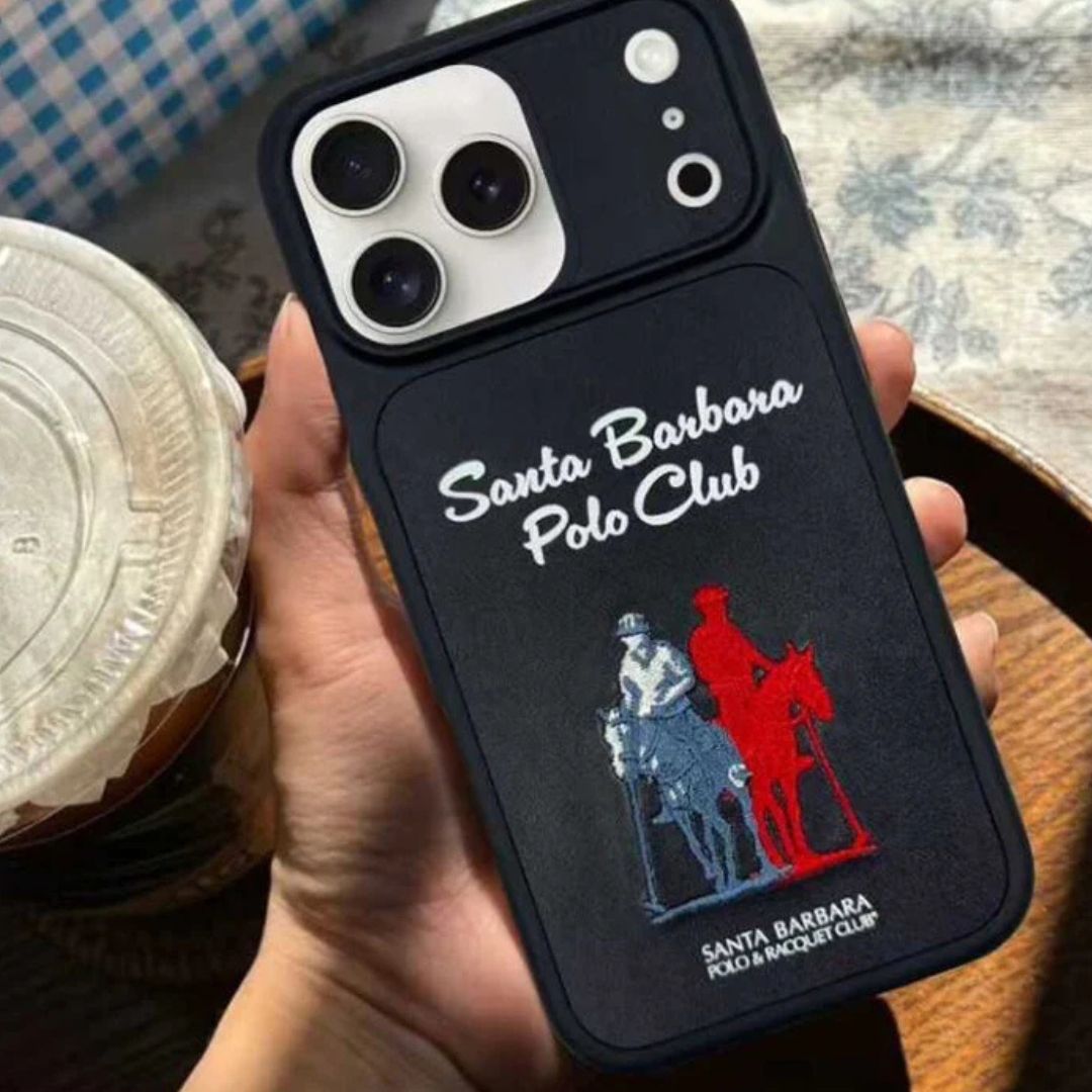 US Polo Club Questa Series Case for iPhone 17 Series (BLACK)