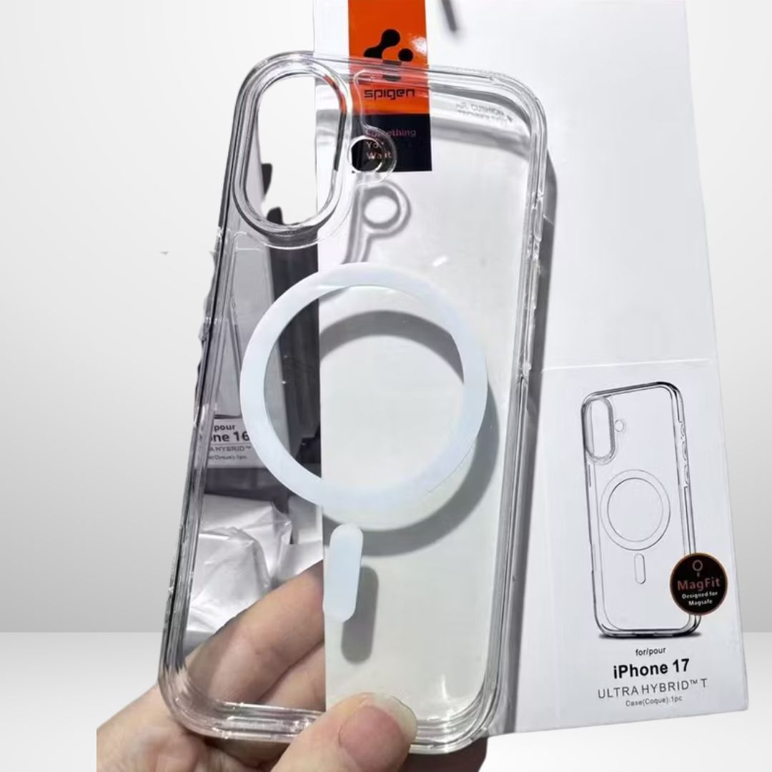 Ultra-Hybrid Crystal Clear Magsafe Case for iPhone 17 Series