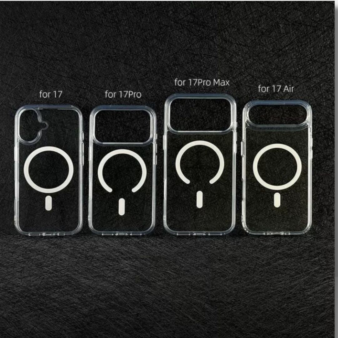 Ultra-Hybrid Crystal Clear Magsafe Case for iPhone 17 Series
