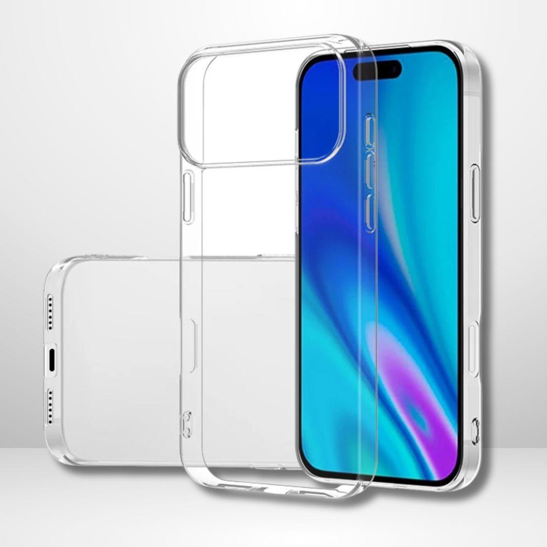Ultra-Hybrid Transparent Crystal Clear Case for iPhone 17 Series