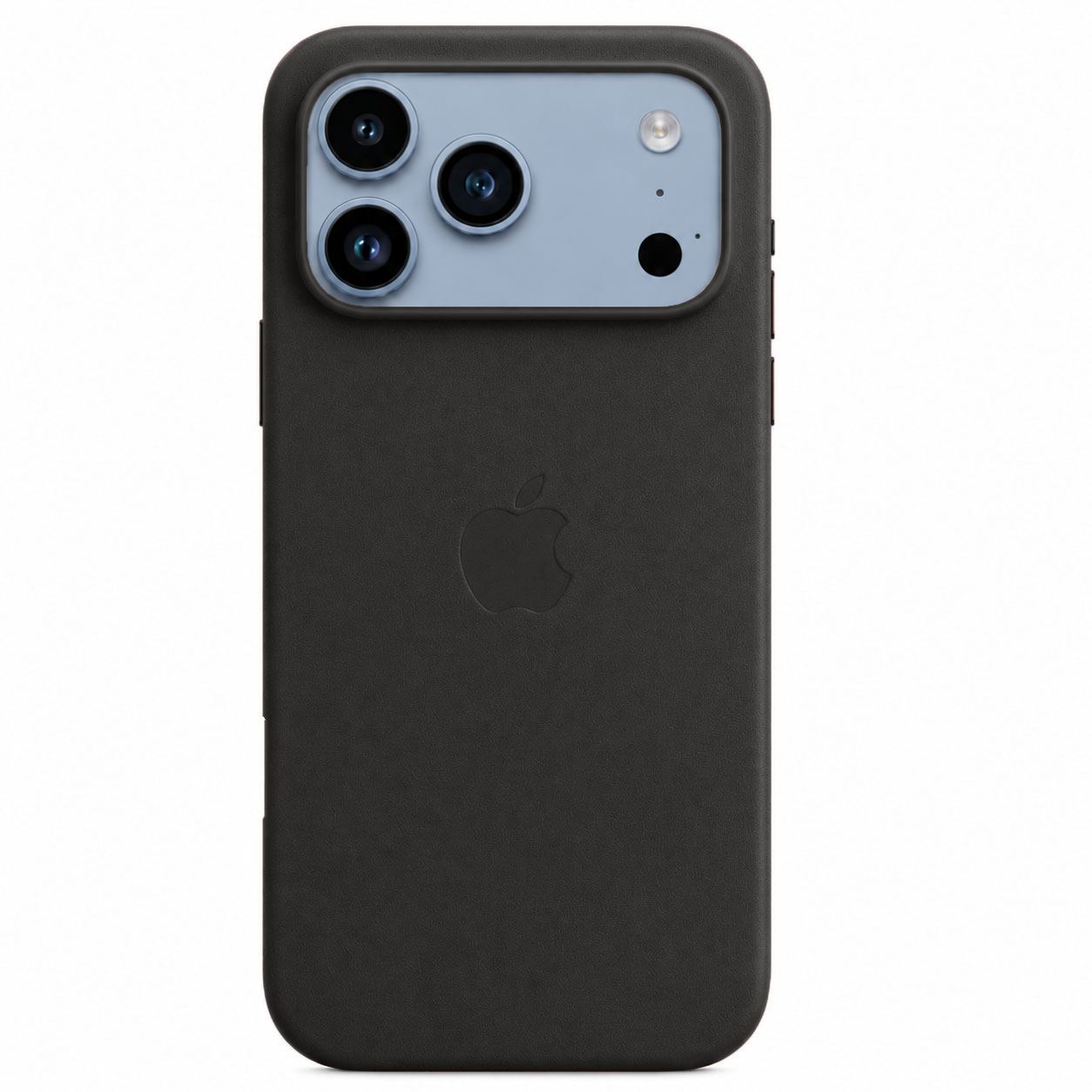 iPhone 18 Pro Premium Leather Style Case with MagSafe - Black