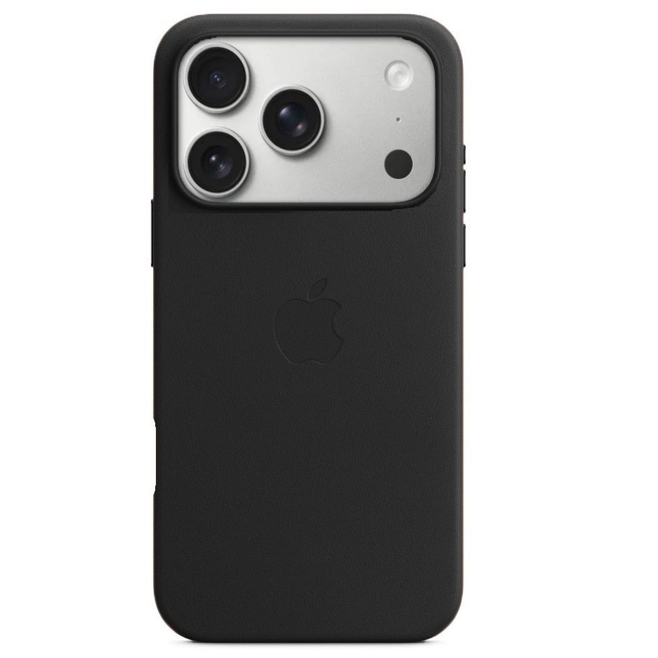 iPhone 17 Pro Leather Case with MagSafe - Black