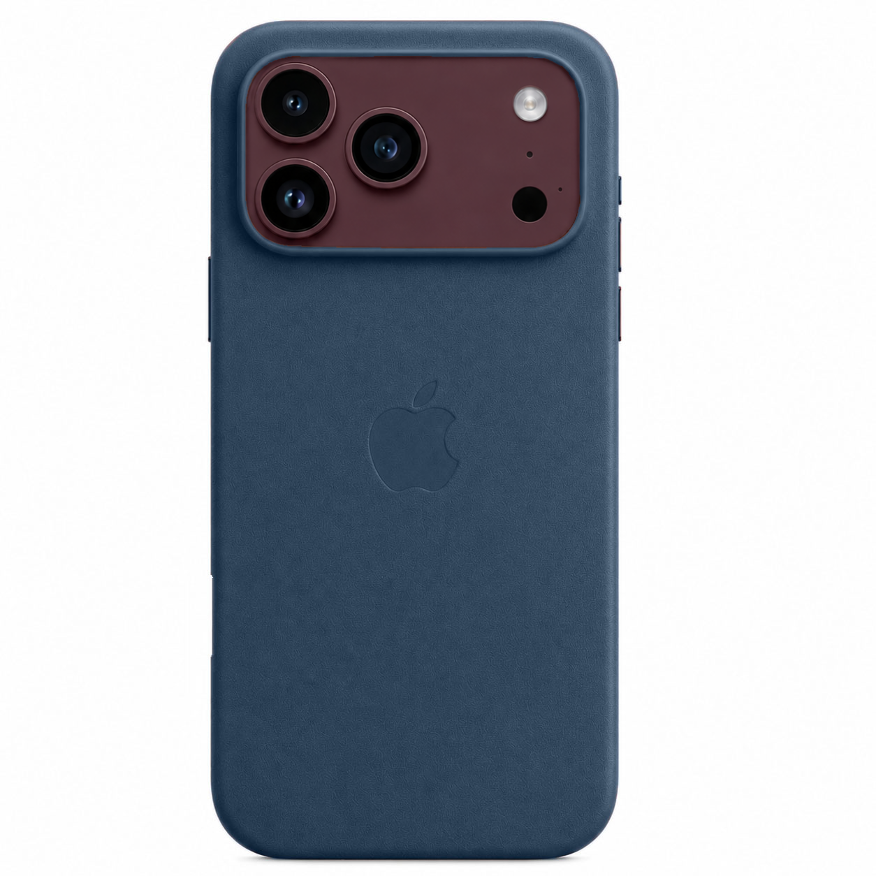 iPhone 18 Pro Premium Leather Style Case with MagSafe - Blue