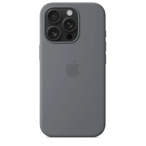 iPhone 16 Pro Max Silicon Case Magsafe New Camera Control Button - Stone Grey
