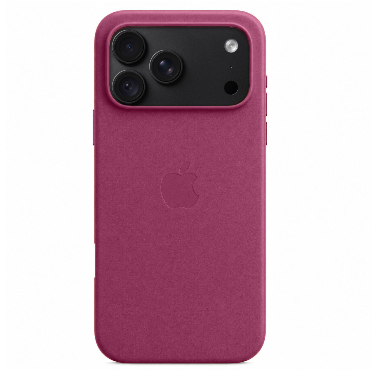 iPhone 18 Pro Max Leather Case with MagSafe & IC Animation - Mulberry