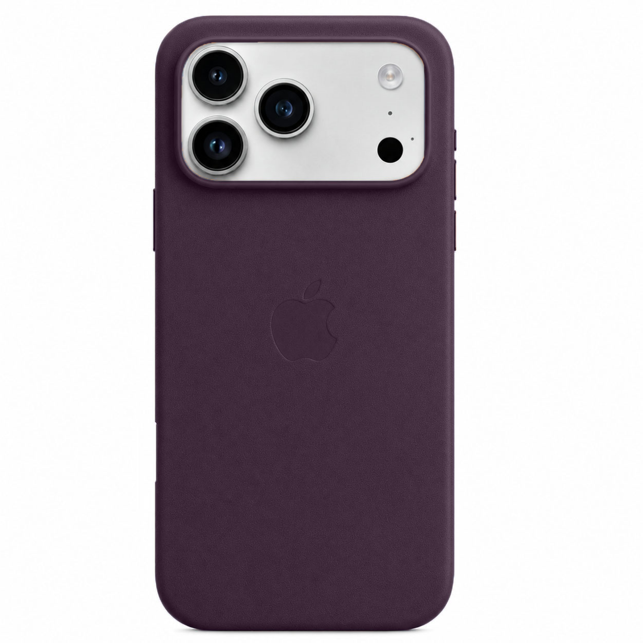iPhone 18 Pro Leather Case with MagSafe & IC Animation - Purple