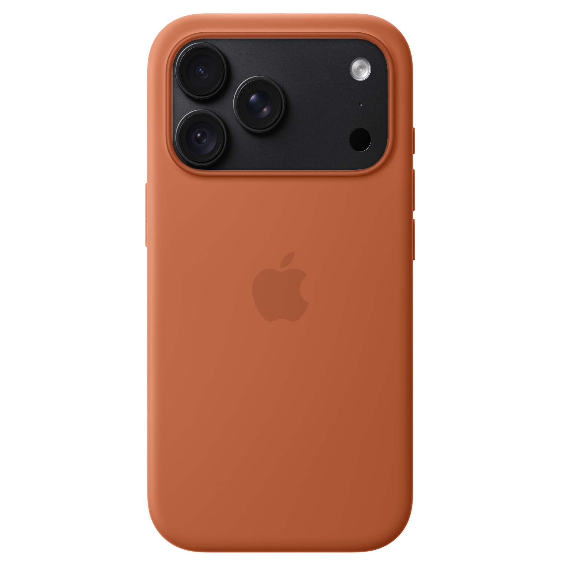 iPhone 18 Pro Silicone Back Cover Case with MagSafe & Camera Control Button - Terra Cotta