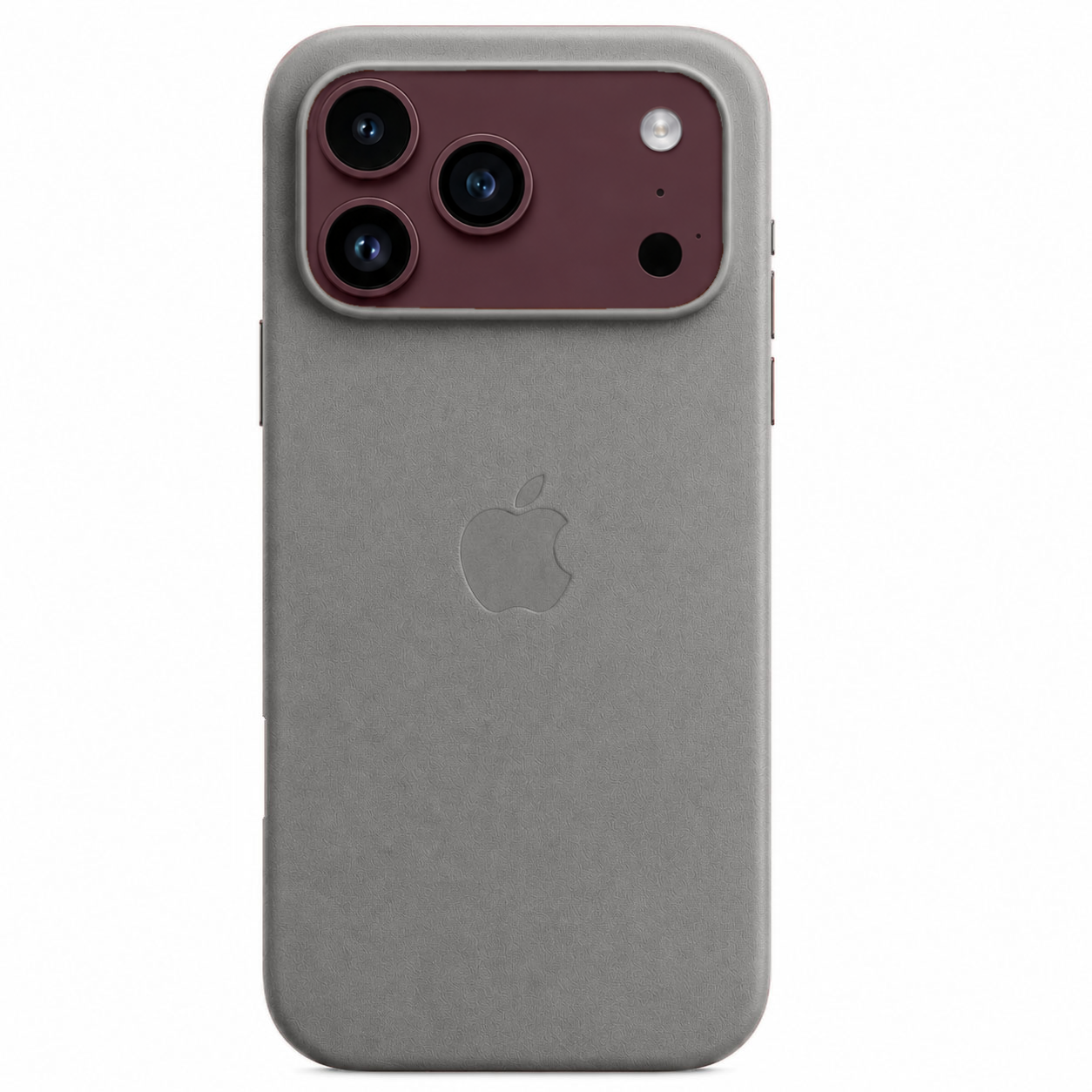 iPhone 18 Pro Premium Leather Style Case with MagSafe - Dark Gray
