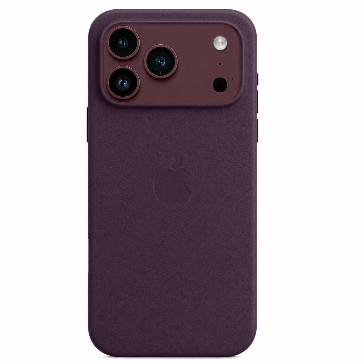iPhone 18 Pro Leather Case with MagSafe & IC Animation - Purple