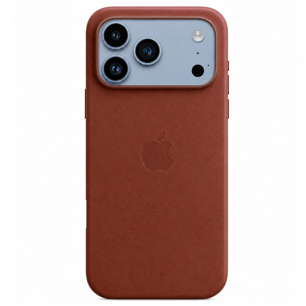 iPhone 18 Pro Max Leather Case with MagSafe & IC Animation - Umber Brown