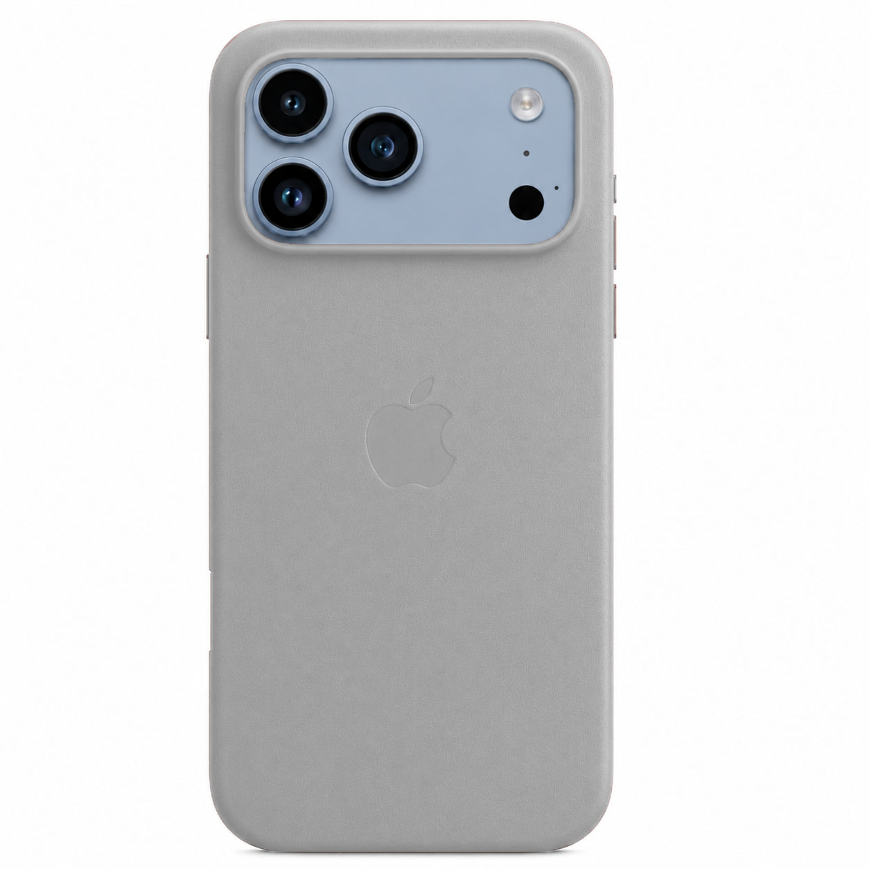 iPhone 18 Pro Premium Leather Style Case with MagSafe - Light Gray