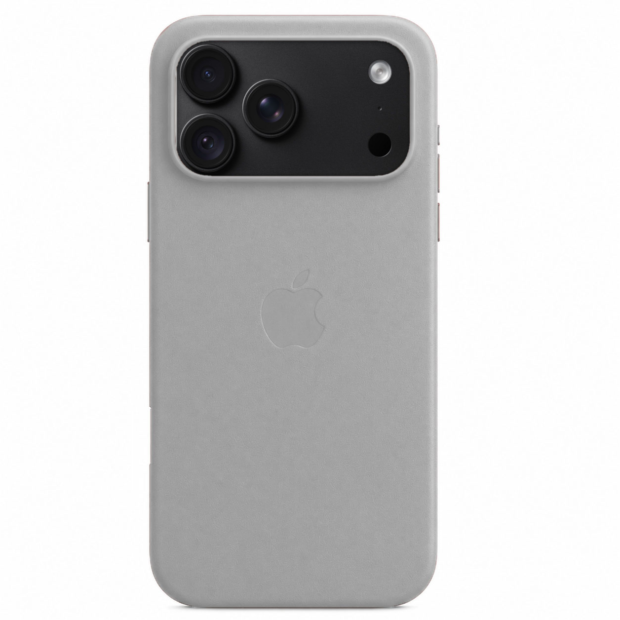 iPhone 18 Pro Premium Leather Style Case with MagSafe - Light Gray