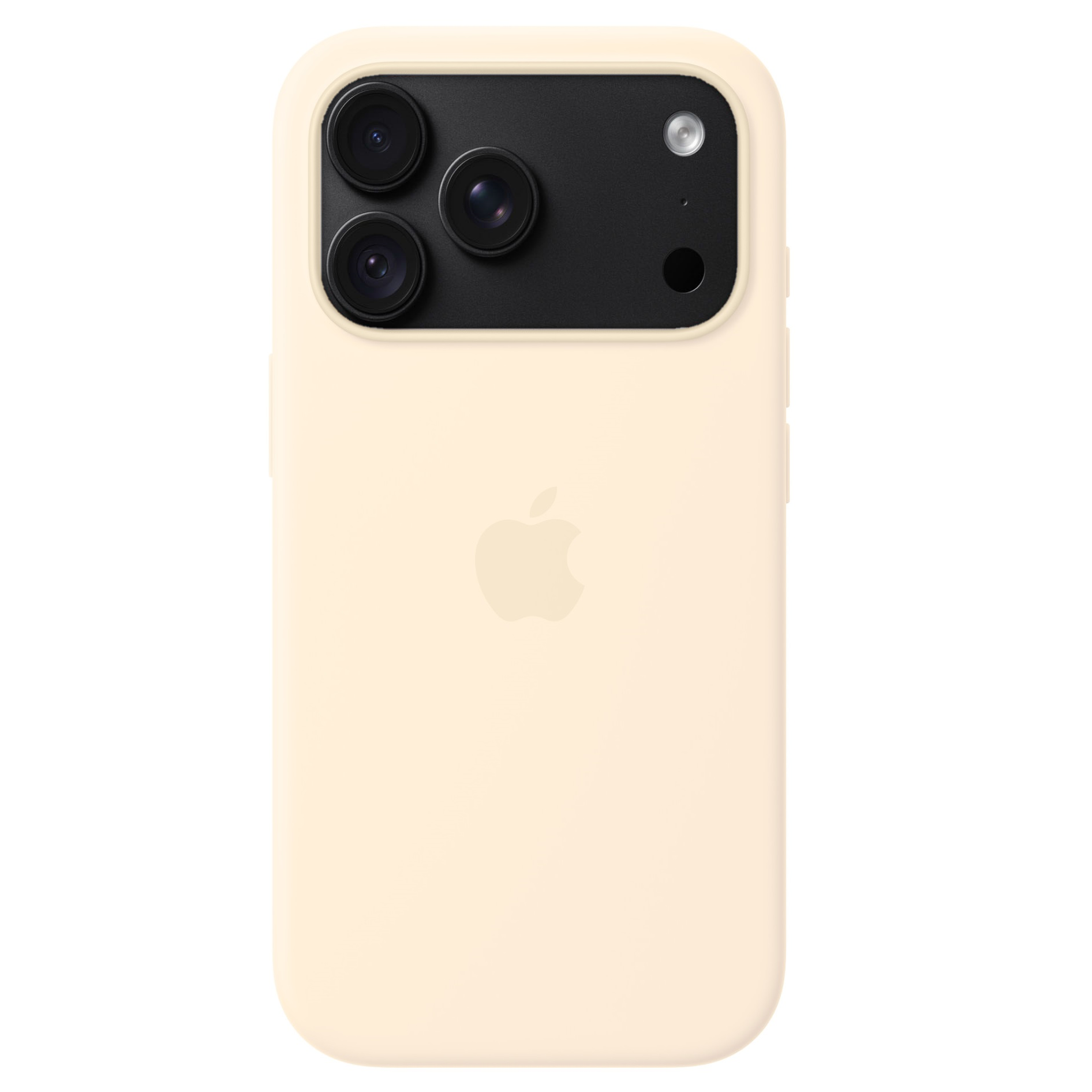 iPhone 18 Pro Silicone Back Cover Case with MagSafe - Vanilla