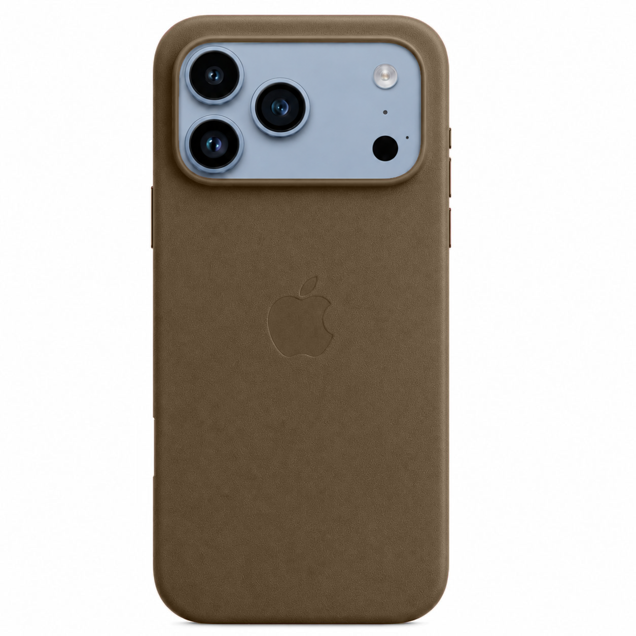iPhone 18 Pro Max Premium Leather Style Case with MagSafe - Natural Titanium