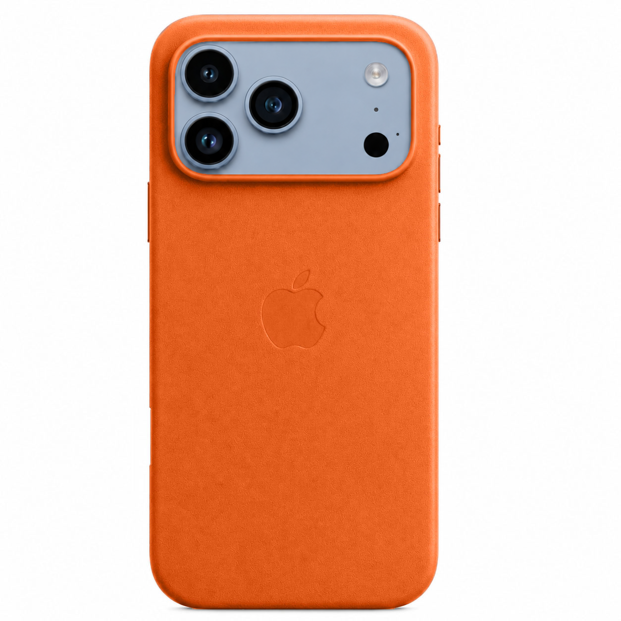 iPhone 18 Pro Premium Leather Style Case with MagSafe - Orange