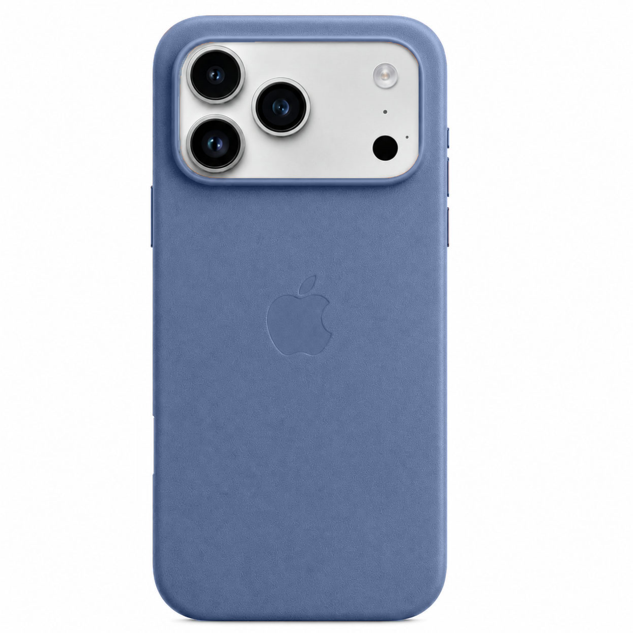 iPhone 18 Pro Max Leather Case with MagSafe & IC Animation - Blue
