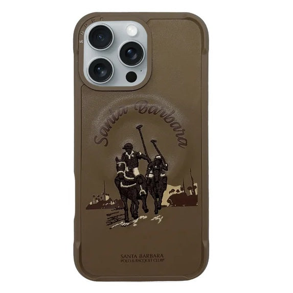iPhone 16 Pro Virgil Series MagSafe Case - Brown – CaseCart