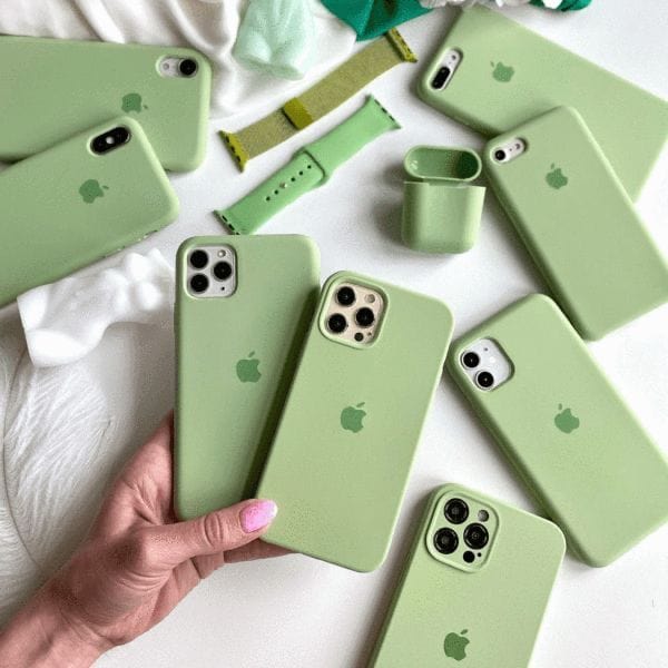 Green Color Silicone Cases – CaseCart