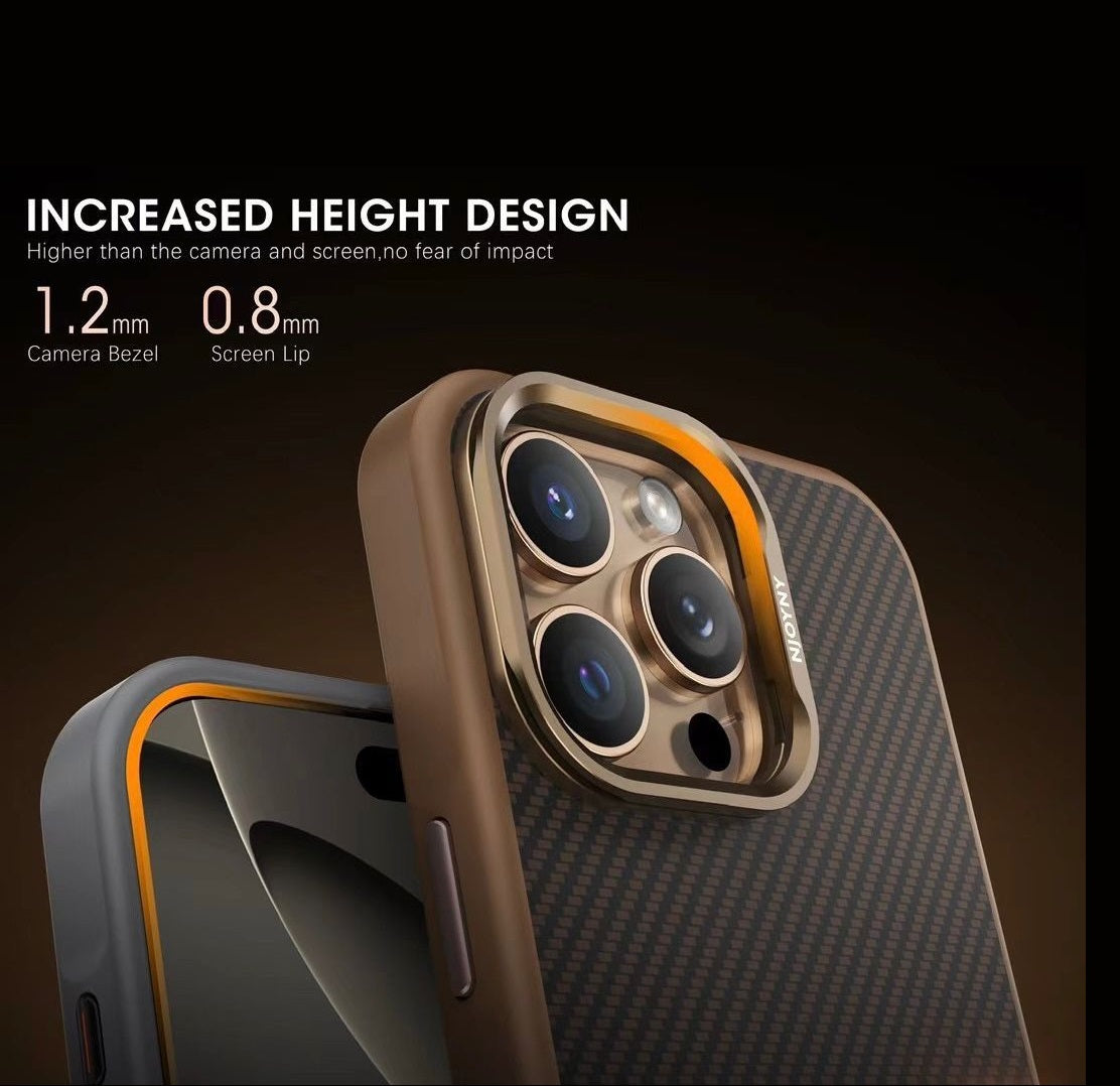 iPhone 16 Pro Max Smooth & Sleek Matte Finish Soft Carbon Case - Desert