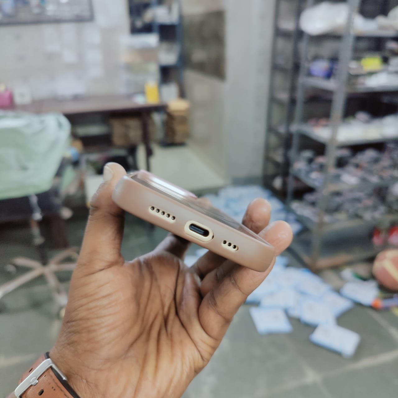 iPhone 16 Pro Max Semi Transparent Matte Frosted Case with Magsafe - Desert